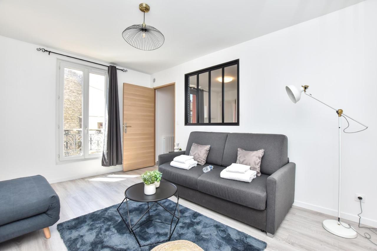Authentic Apartment - 1Br-4P - La Villette Paris Luaran gambar