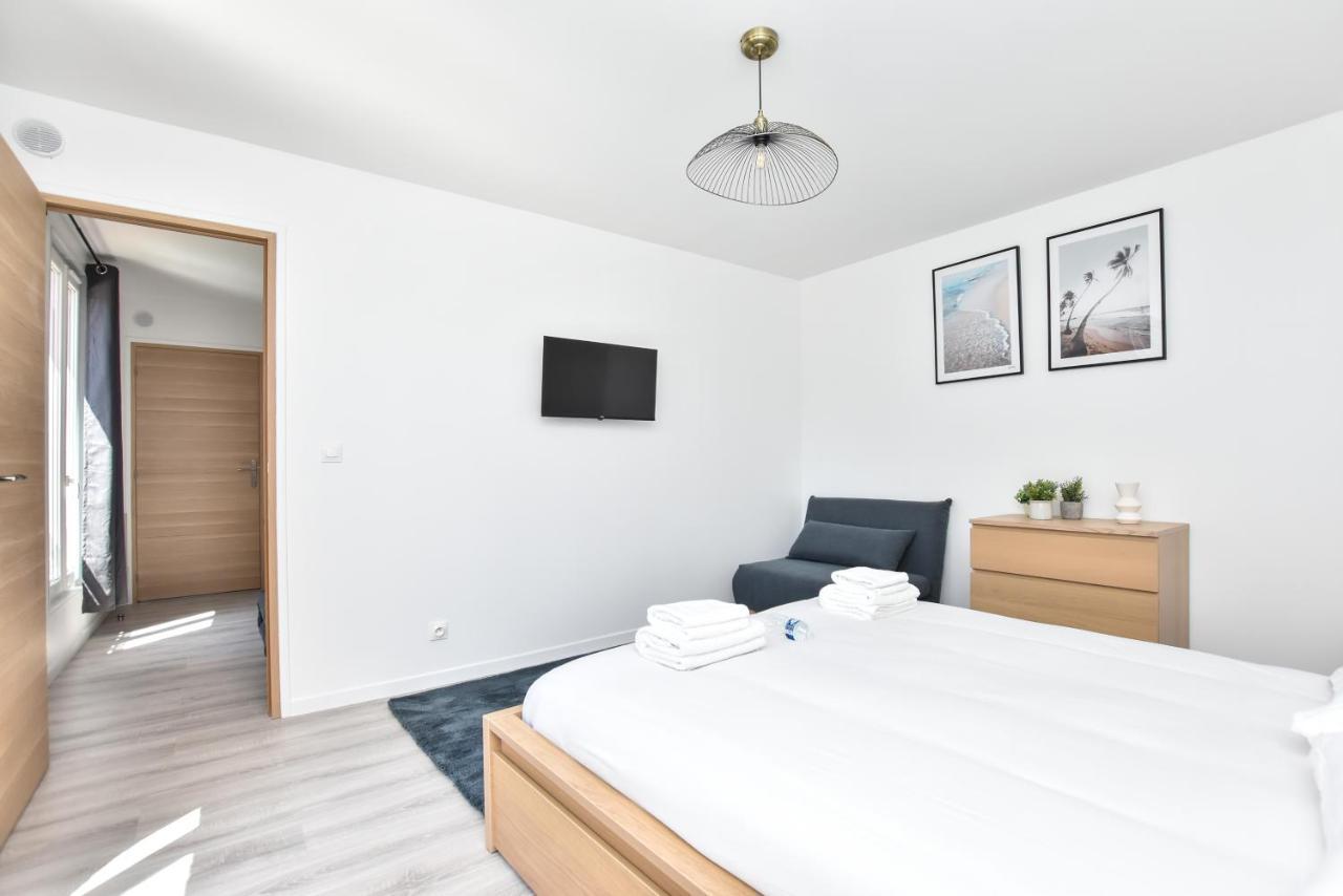Authentic Apartment - 1Br-4P - La Villette Paris Luaran gambar