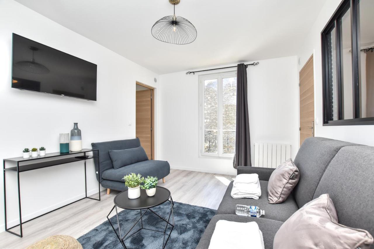 Authentic Apartment - 1Br-4P - La Villette Paris Luaran gambar