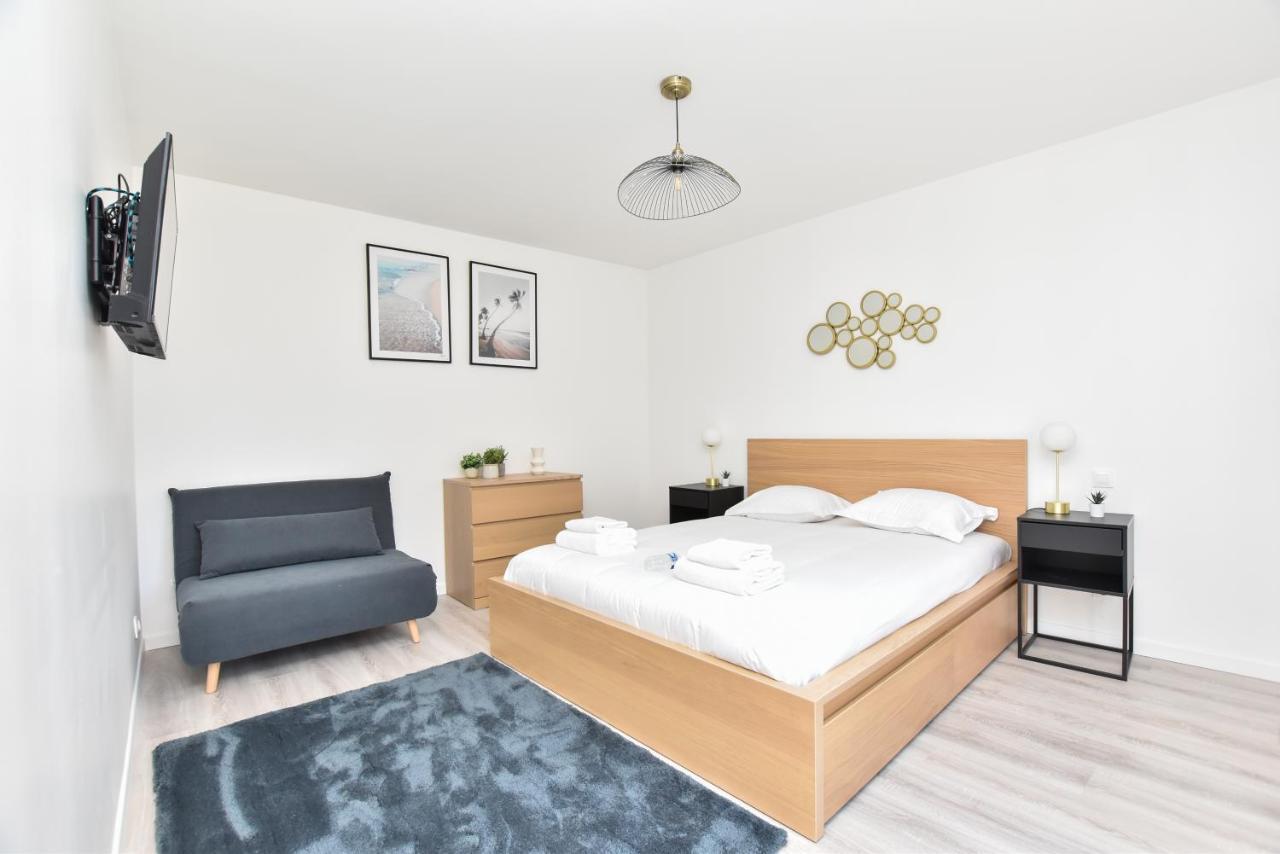 Authentic Apartment - 1Br-4P - La Villette Paris Luaran gambar